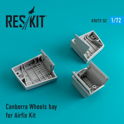 [사전 예약] RSU72-0052 1/72 Canberra Wheels bay for for Airfix kit (1/72)