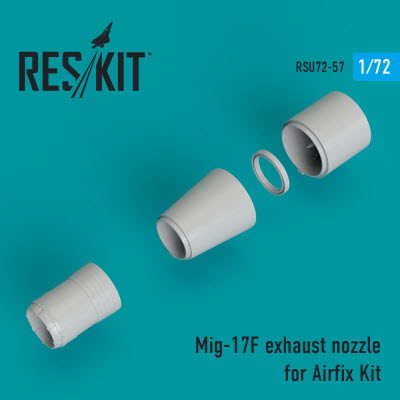 RSU72-0057 1/72 MiG-17F exhaust nozzle for Airfix kit (1/72)