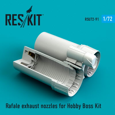 RSU72-0091 1/72 Rafale exhaust nozzles for HobbyBoss kit (1/72)