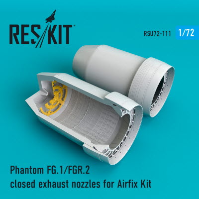 RSU72-0111 1/72 Phantom (FG.1, FGR.2) closed exhaust nozzles for Airfix kit (1/72)