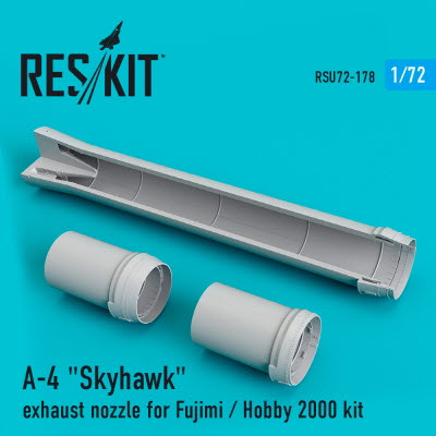 [사전 예약] RSU72-0178 1/72 A-4 \"Skyhawk\" exhaust nozzle for Fujimi / Hobby 2000 kit (1/72)