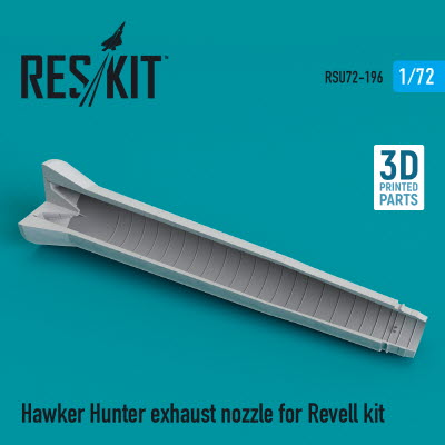 RSU72-0196 1/72 Hawker Hunter exhaust nozzle for Revell kit (1/72)