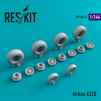 [사전 예약] RS144-0005 1/144 A320 wheels set (1/144)