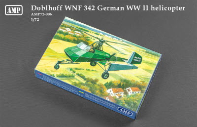 [사전 예약] AMP72-006 1/72 Doblhoff WNF 342 German WW II helicopter (1/72) 60