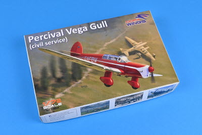 DW72002 1/72 Percival Vega Gull (civil registration). (1/72) 110