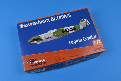 DW72011 1/72 Messershmitt Bf.109 A/B Legion Condor (1/72) 110