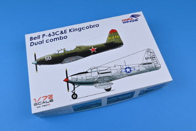 DW7201D 1/72 Bell P-63C&E Kingcobra Dual combo (2 in 1) (1/72) 250