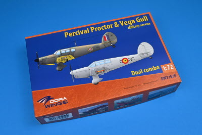 DW7202D 1/72 Percival Proctor& Vega Gull (2 in 1) (1/72) 230