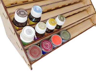 LMG-WO-1233 Paint stand for 60 containers with a diameter of 30mm (WO-1233) 600,00