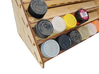 LMG-WO-1234 Paint stand for 40 containers with a diameter of 35mm (WO-1234) 600,00