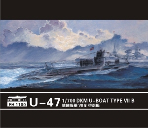 FH1100 1/700 U-boat Type VII B DKM U-47 (2set)