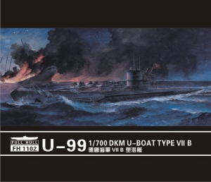 FH1102 1/700 U-boat Type VII B DKM U-99 (2set)