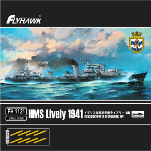 FH1121 1/700 HMS Lively 1941