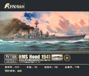 FH1160S 1/700 HMS Hood 1941 Deluxe Edition