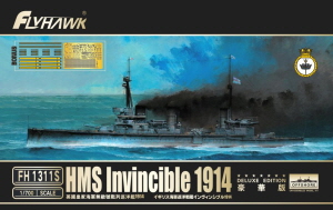FH1311S 1/700 HMS Invincible 1914 Deluxe Edition