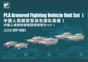 HTP4001 1/144 PLA Armored Fighting Vehicle Unit Set Ⅰ