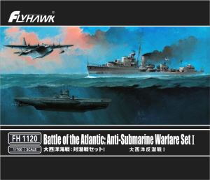 FH1120 1/700 Battle of the Atlantic Anti-Submarine Warfare Set I