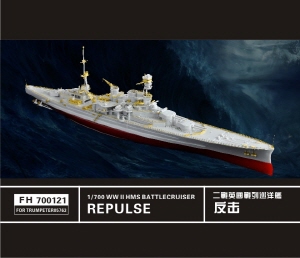 FH700121 1/700 WW II Battlecruiser HMS Repulse(For Trumpeter05763)