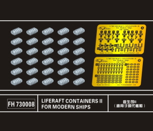 FH730008 1/700 Liferaft Containers II for Modern Ships