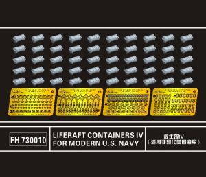 FH730010 1/700 Liferaft Containers IV for Modern U.S. Navy