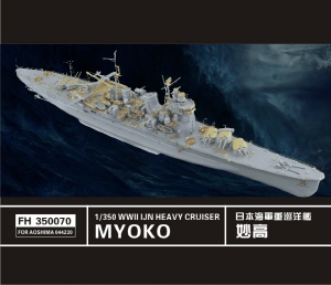 FH350070 1/350 WW II IJN Heave Cruiser Myoko (for Aoshima044230)