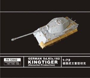 FH72002 1/72 German Sd.Kfz.182 Kingtiger (Henschel Production)(For Dragon 7240/7246/7361/7362)