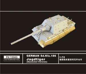 FH72003 1/72 German Sd.kfz.186 Jagdtiger (Henschel Version) (For Trumpeter07293)