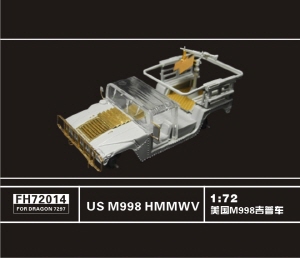 FH72014 1/72 US M998 HMMMV(For Dragon 7297)