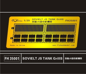 FH35001 1/35 Soviet JS Tank Grills Set