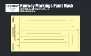 FH710022 1/700 HMS Hermes 1942 Runway Markings Paint Mask（For FH1122）