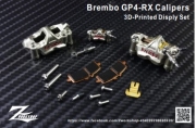Z07-001 1/4 Brembo GP4-RX Caliper3D-Printed Display Set