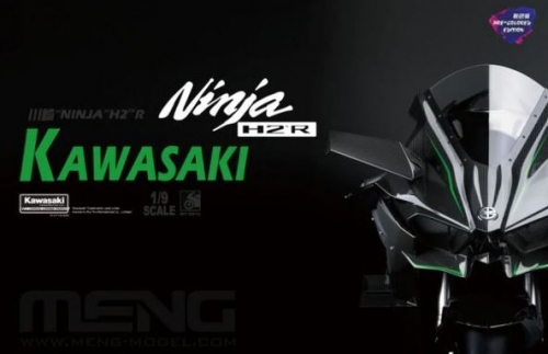 001S 1/9 Kawasaki Ninja H2R Pre-Colored Edition