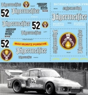 TBD819 1/20 Decals Porsche 935 Max Moritz Jagermeister M.Schurti 1977 Decal TBD819