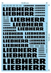 TBD904 1/12 1/16 1/18 1/20 1/24 1/43 1/14 1/87 Liebherr Logo Decals TB Decal TBD904