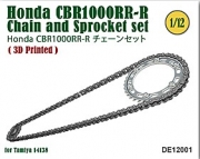 [사전 예약] DE12001 1/12 Chain and Sprocket set for Honda CBR1000RR-R FIREBLADE SP