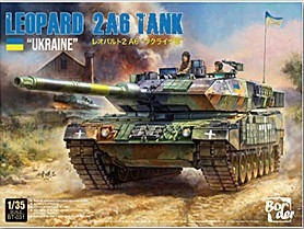 [사전 예약] BT-031 1/35 Leopard 2A6 Ukraine
