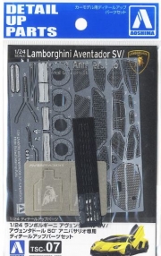 [사전 예약] 05983 1/24 Detail Up Parts for Lamborghini Aventador Anniversario/SV Aoshima