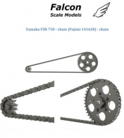 FSM30 Chain set for 1/12 scale models: Yamaha FZR750 OW74