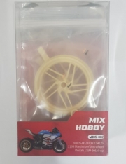 MX05-002 1/12 Ducati 1199 Enkei 14-16 Wheelset Martini Livery