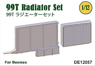 [사전 예약] DE12057 1/12 Radiator set for 99T for Beemax
