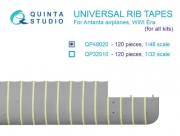 [사전 예약 ~9/26일] QP48020 1/48 Universal rib tapes for Antanta. WWI, Post-WWI Era (All kits)
