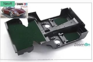 ZC012 1/24 Carpet set - Nissan Fairlady 240ZG - Green