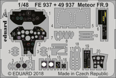[사전 예약] FE937 1/48 Meteor FR.9 1/48 AIRFIX