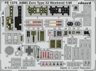 [사전 예약] FE1375 1/48 A6M3 Zero Type 32 Weekend 1/48 EDUARD