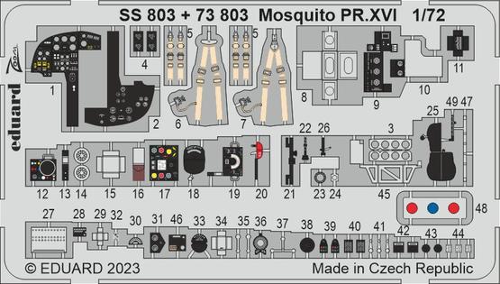 73803 1/72 Mosquito PR.XVI 1/72 AIRFIX