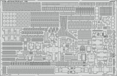 53295 1/350 USS Nimitz CVN-68 part 1 1/350 TRUMPETER
