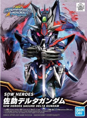 [사전 예약] BANS61663 SDW HEROES Sasuke Delta Gundam