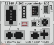 [사전 예약] 32985 1/32 A-26C nose interior Hobbyboss