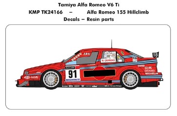 TK24166 1/24 Alfa Romeo 155 V6 Hillclimb