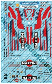 [사전 예약 ~9/16일] KMP24060 1/24 Alfa Romeo 155 V6Ti DTM - Martini decals